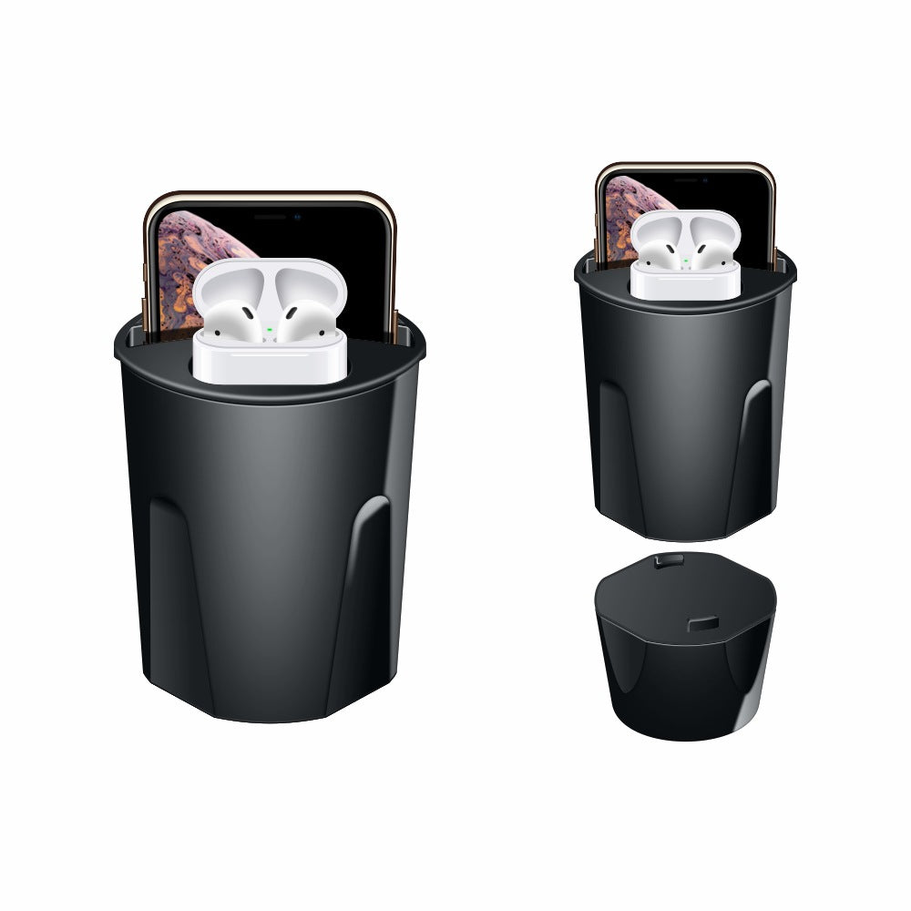 Car Cup Holder Charging Station