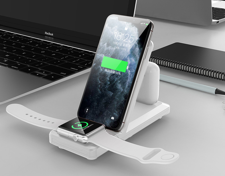 3 In 1 Folding Fast Wireless Charger