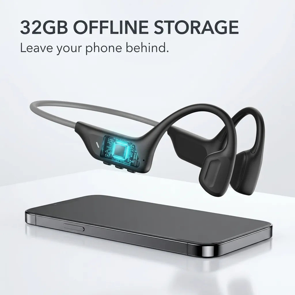 T05 Open-Ear Sports Bone Conduction Headphones