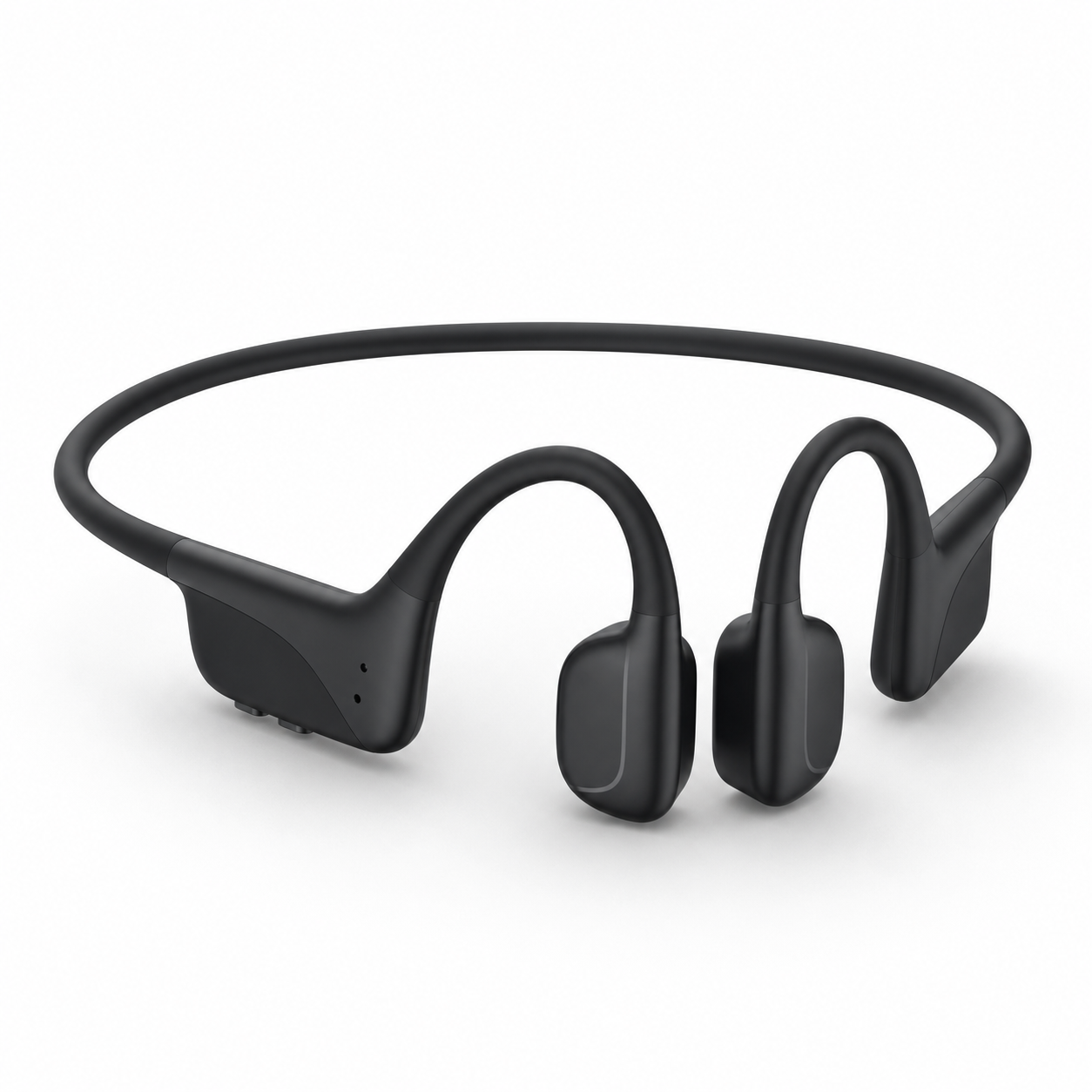 T12 Bone Conduction Headphones，Soft Touch Open Ear Wireless Headset