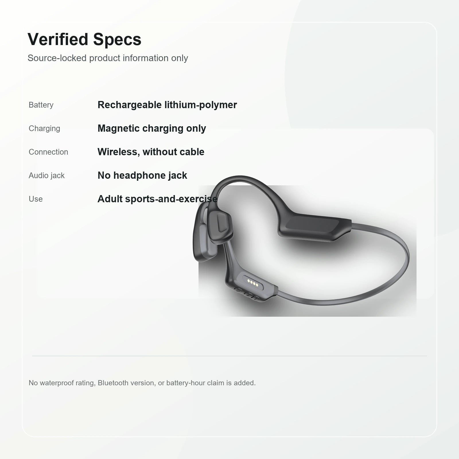 T05 Open-Ear Sports Bone Conduction Headphones